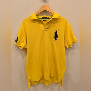 Polo Ralph Lauren Men’s‎ Custom Fit Polo Shirt – Yellow